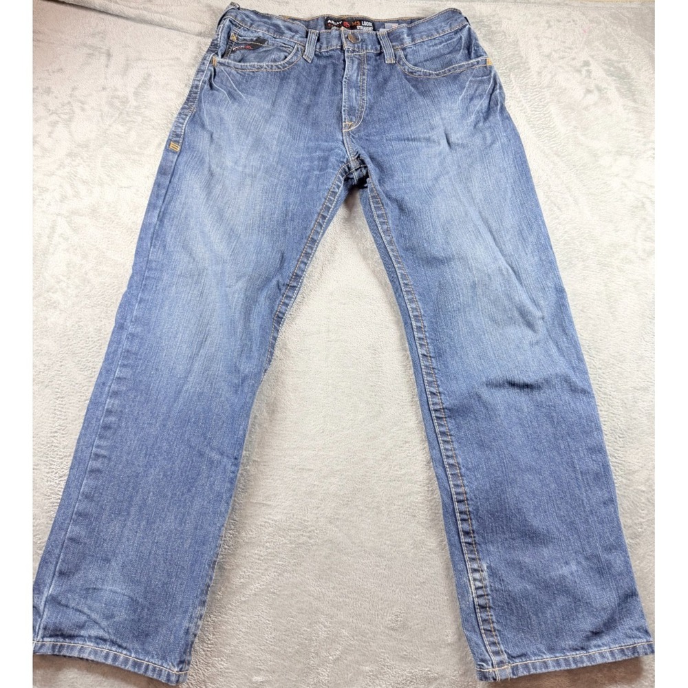 Ariat FR M3 Loose Straight Jeans 35x32 Flame Resistant Denim